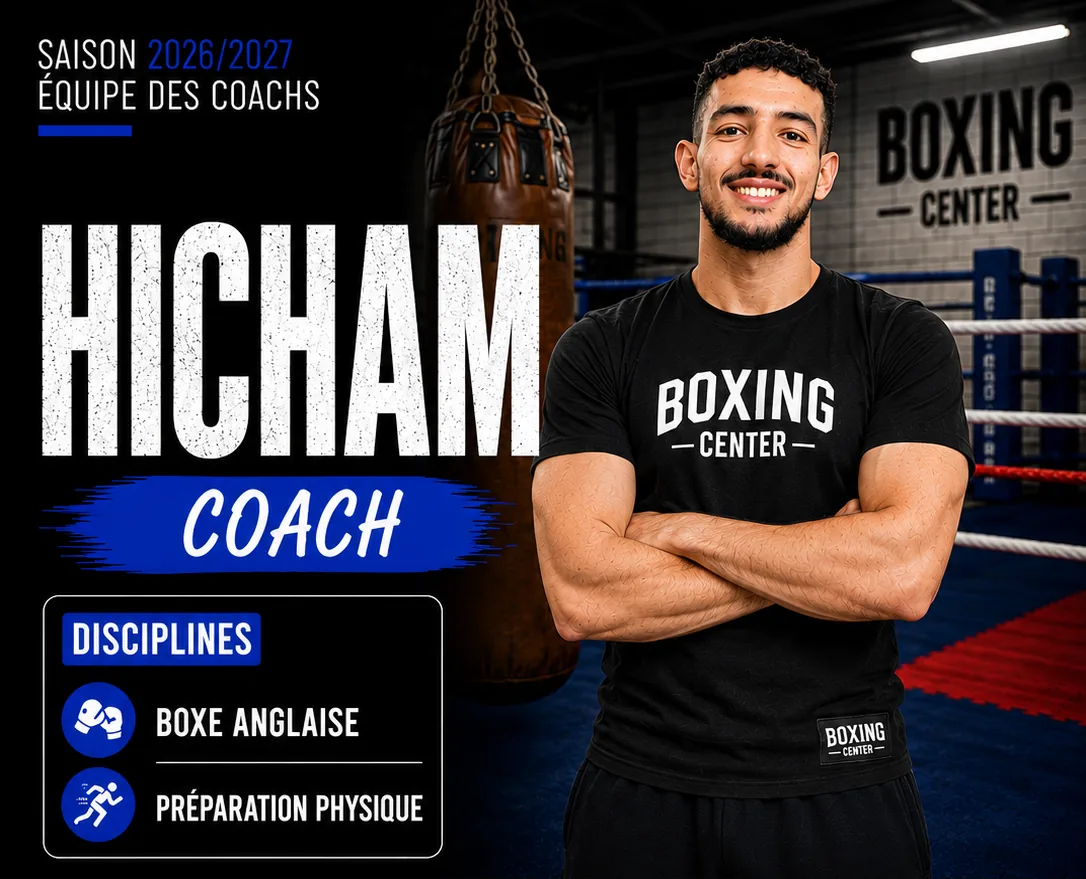 Hicham, coach au Boxing Center Ramonville : Boxe anglaise · les trois midis