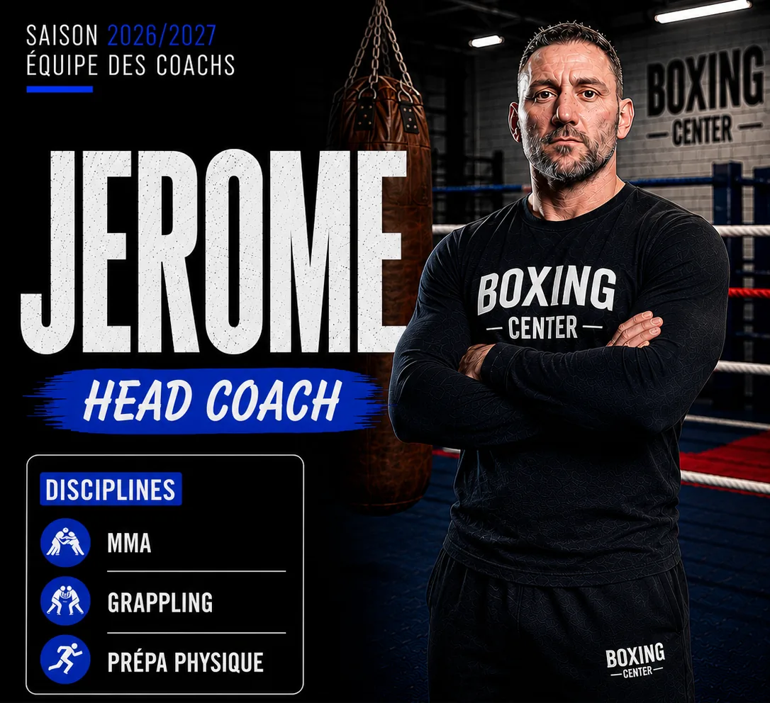 Jérôme, coach au Boxing Center Ramonville : MMA · Grappling · Forme physique