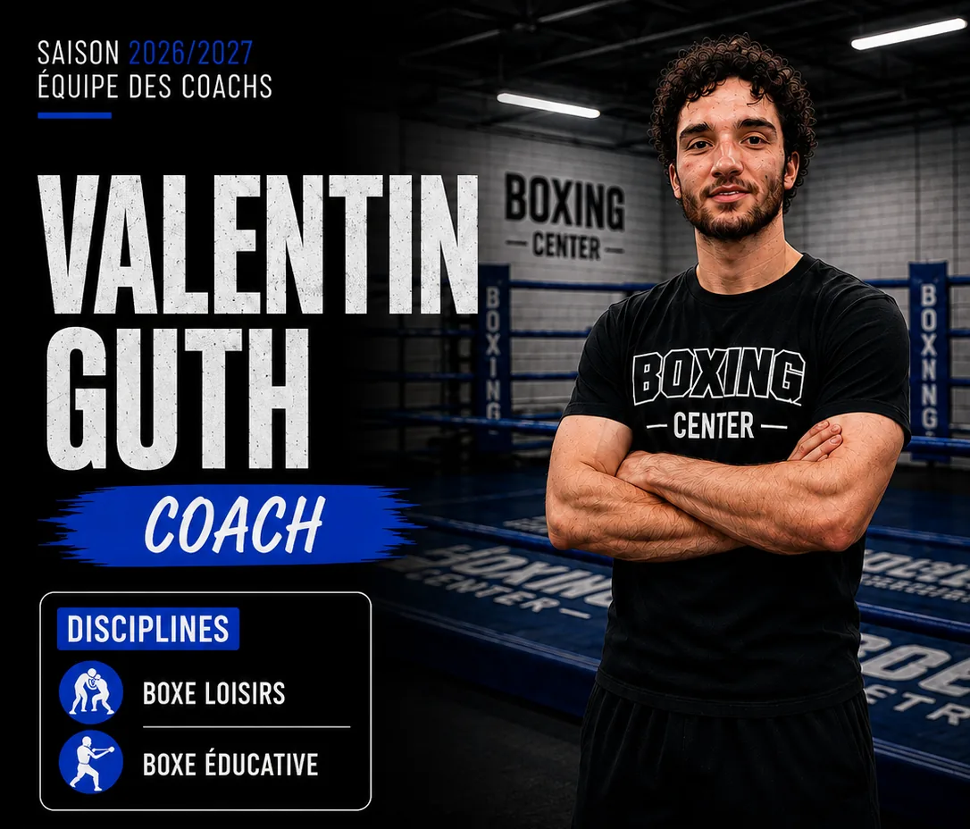 Valentin Guth, coach au Boxing Center Ramonville : Boxe loisirs · cours enfants