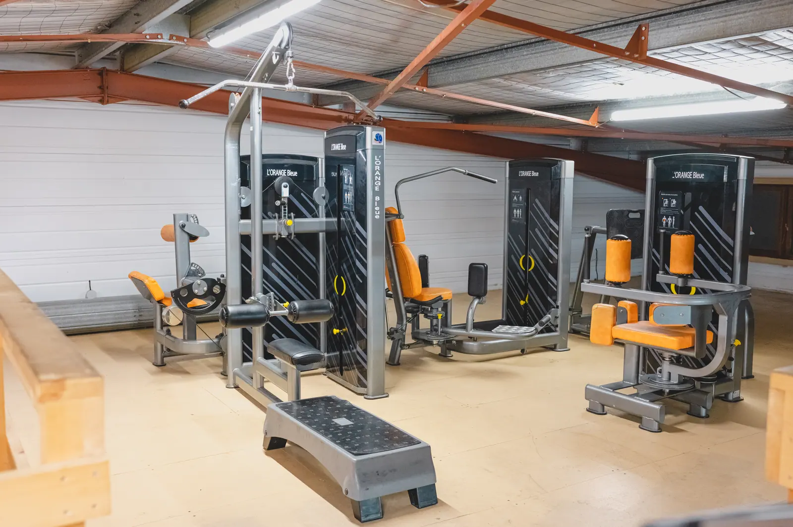 Les machines de musculation de l’étage du Boxing Center Ramonville